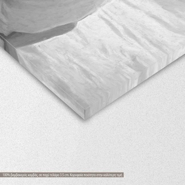 Canvas print The couple painting, detail