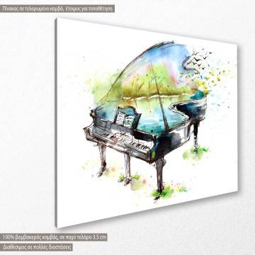 Πίνακας σε καμβά Music season 2