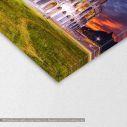 Canvas print Colloseum at night, detail