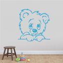 Kids wall stickers Cute bear