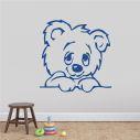 Kids wall stickers Cute bear