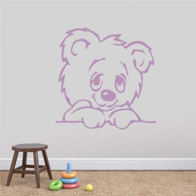 Kids wall stickers Cute bear