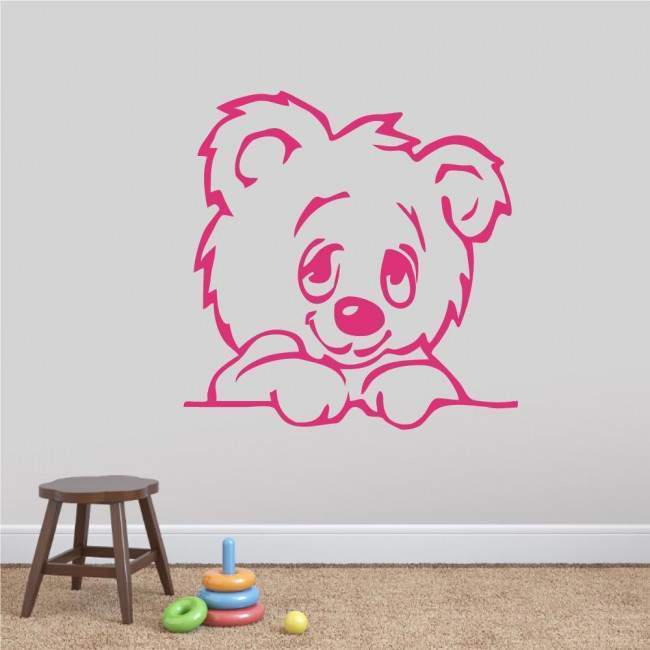 Kids wall stickers Cute bear