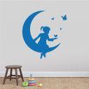 Kids wall stickers Moon and butterflies