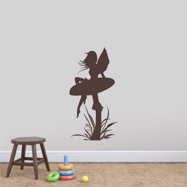 Kids wall stickers Mushroom fairy