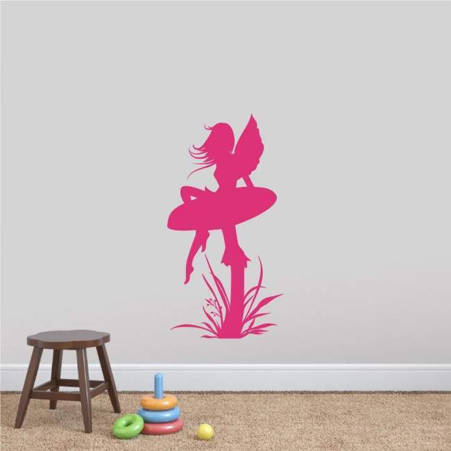 Kids wall stickers Mushroom fairy