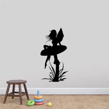 Kids wall stickers Mushroom fairy