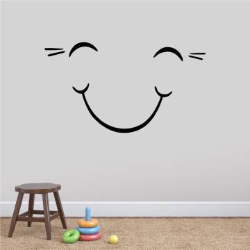 Αυτοκόλλητα τοίχου παιδικά χαμόγελο, Smile
