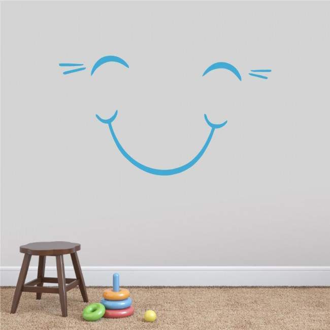 Kids wall stickers Smile