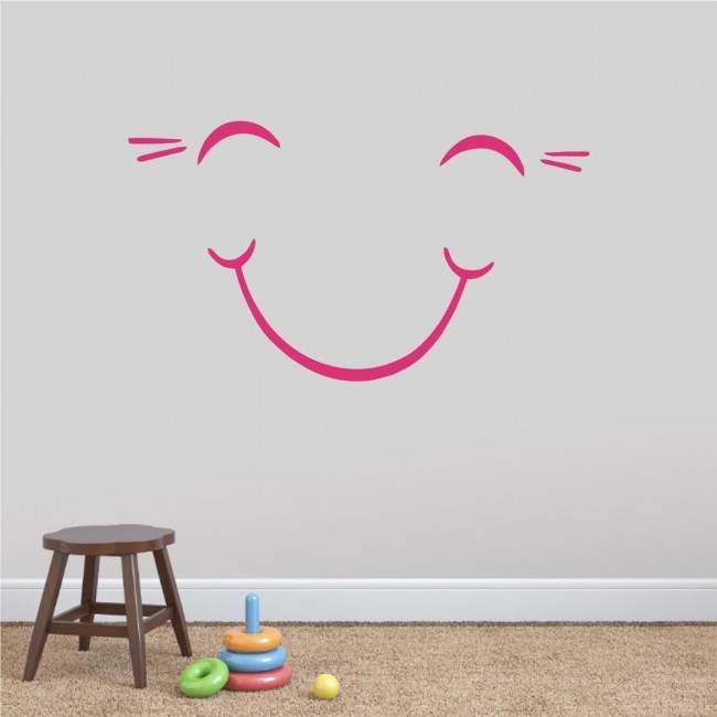 Kids wall stickers Smile