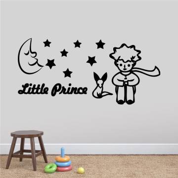 Αυτοκόλλητα τοίχου παιδικά Μικρός πρίγκηπας και αλεπού