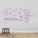 Kids wall stickers Little prince and fox