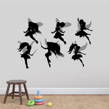 Kids wall stickers Cute Fairies set 2