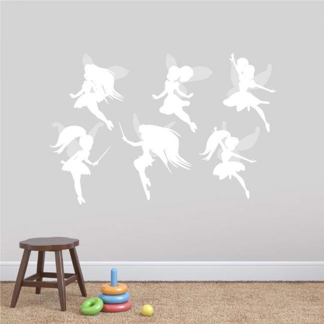 Kids wall stickers Cute Fairies set 2