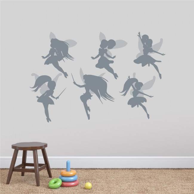 Kids wall stickers Cute Fairies set 2