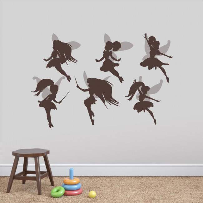 Kids wall stickers Cute Fairies set 2