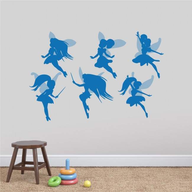 Kids wall stickers Cute Fairies set 2