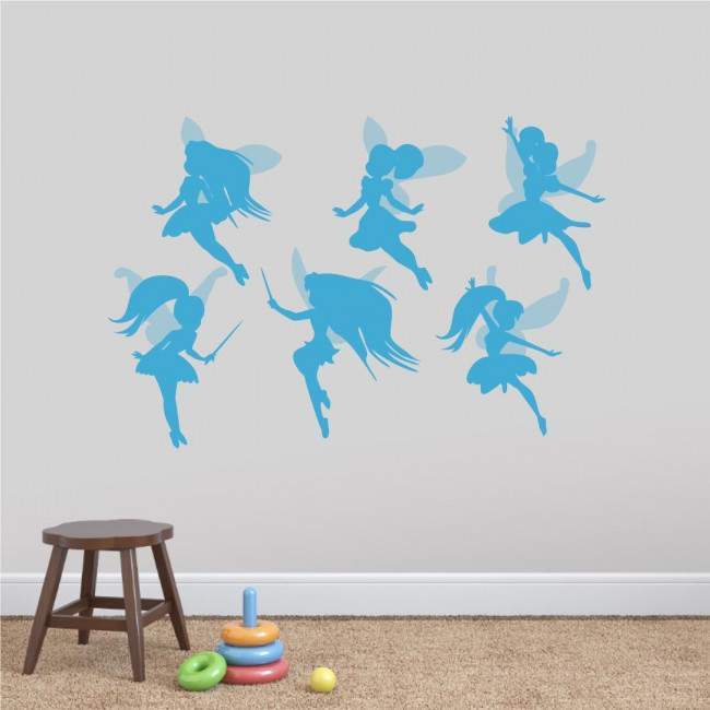 Kids wall stickers Cute Fairies set 2