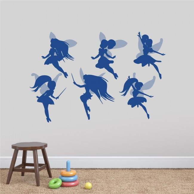 Kids wall stickers Cute Fairies set 2
