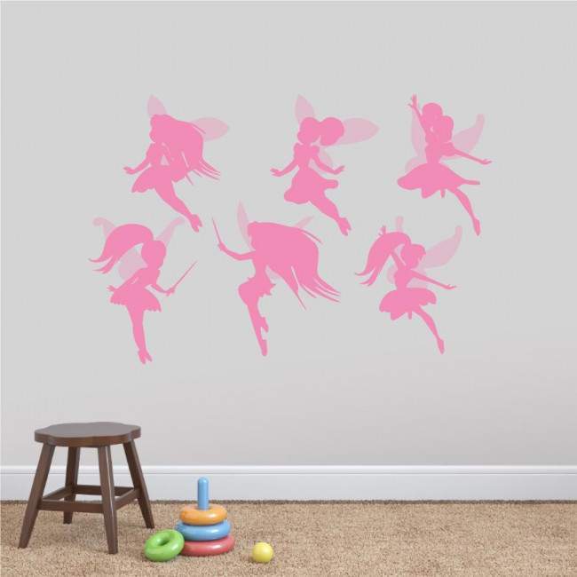 Kids wall stickers Cute Fairies set 2