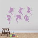 Kids wall stickers Cute Fairies set 2