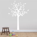 Αυτοκόλλητα τοίχου παιδικά μεγάλο λευκό δέντρο, Elegant tree