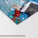 Canvas print Impasto painting, detail