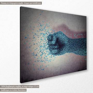 Canvas print Power of language 2