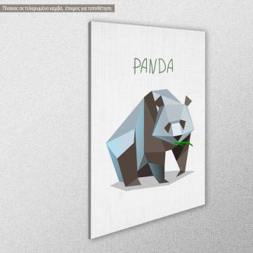 Kids canvas print Panda 2