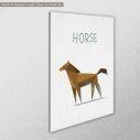 Kids canvas print Horse