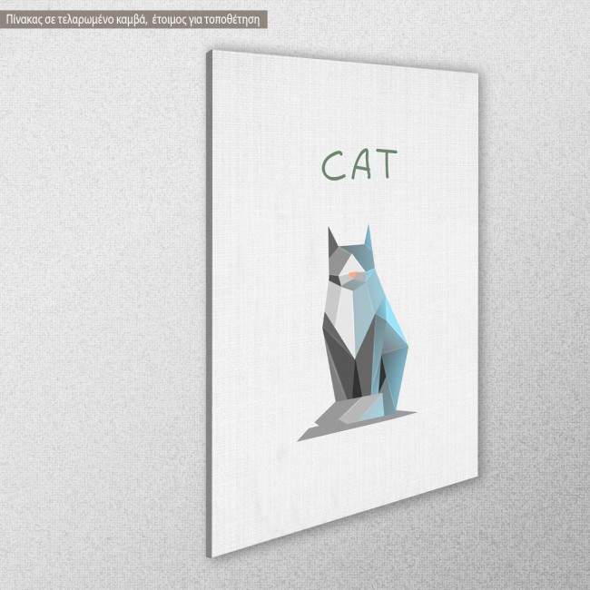 Kids canvas print Cat