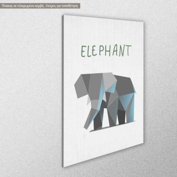 Kids canvas print Elephant 2