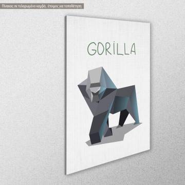 Kids canvas print Gorilla 2
