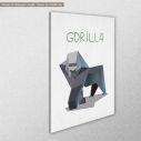 Kids canvas print Gorilla