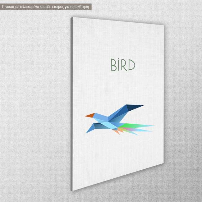 Kids canvas print Bird