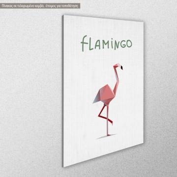 Kids canvas print Flamingo 2