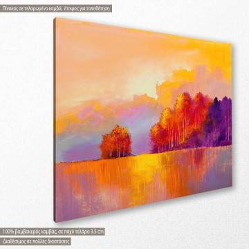 Πίνακας σε καμβά Autumn landscape 2