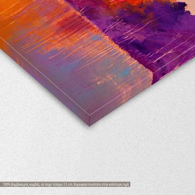 Canvas print Autumn landscape, detail