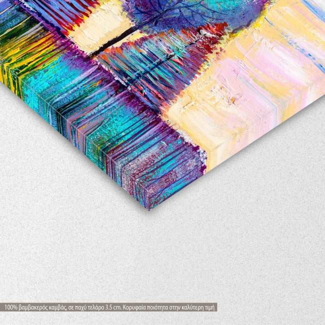 Canvas print Autumn landscape I, detail