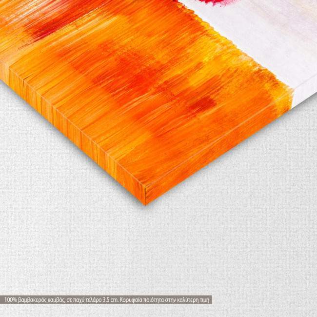 Canvas print Autumn landscape III, detail