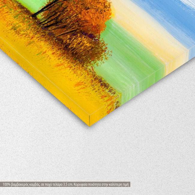 Πίνακας σε καμβά Autumn landscape IV, λεπτομέρεια