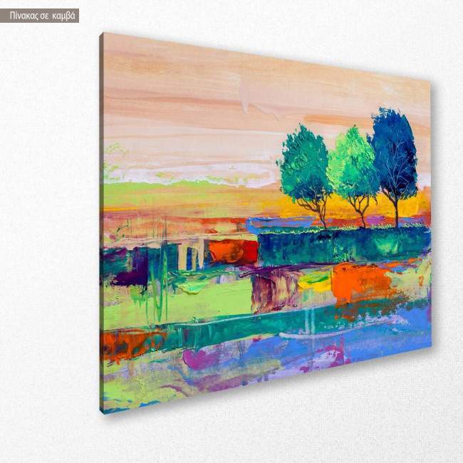 Πίνακας σε καμβά Autumn landscape V, κοντινό