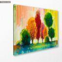 Canvas print Autumn landscape VI, side