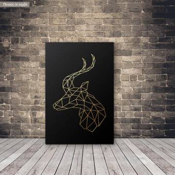 Canvas print Antelope vertical