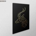 Canvas print Antelope vertical, side