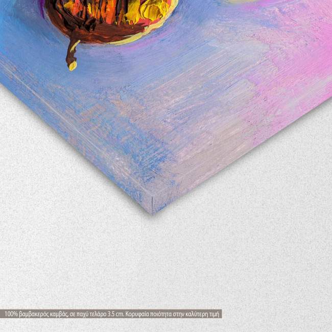 Πίνακας σε καμβά Πεταλούδα, Butterfly painting IΙ, λεπτομέρεια