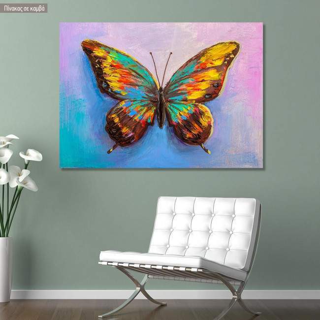 Canvas print Butterfly painting IΙ