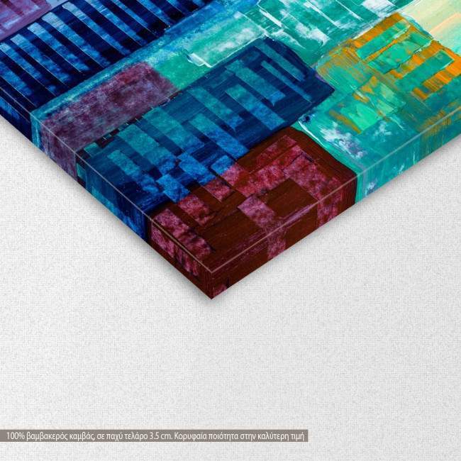 Canvas print Urban skyscrapers, detail