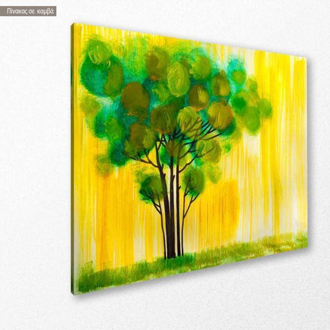 Canvas print Tree II, side