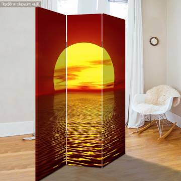 Παραβάν Ηλιοβασίλεμα, Red sunset